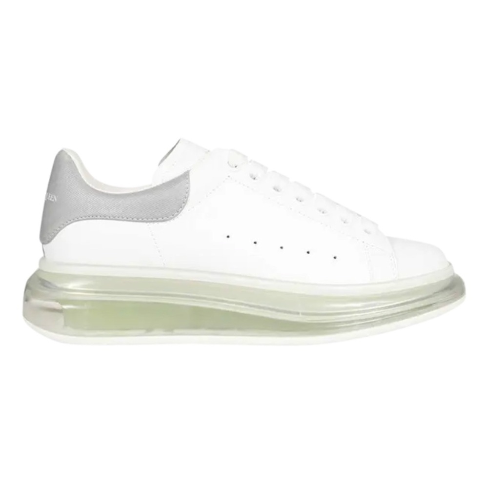 Alexander McQueen Wmns Oversized Sneaker 'White Silver'